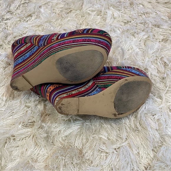 Steve‎ Madden•Pammy Tribal Woven Wedges•Sz 8.5M - Picture 6 of 9
